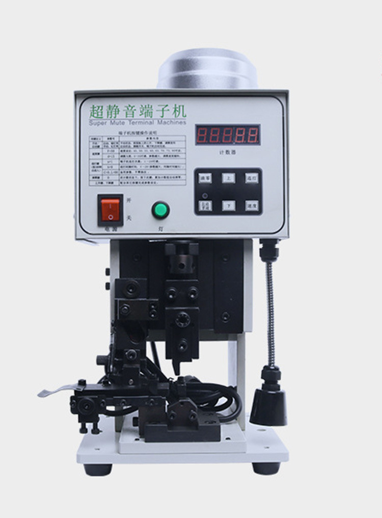 静音端子机1.5T2T4T半自动静音端子机 压接机端子压着机导线