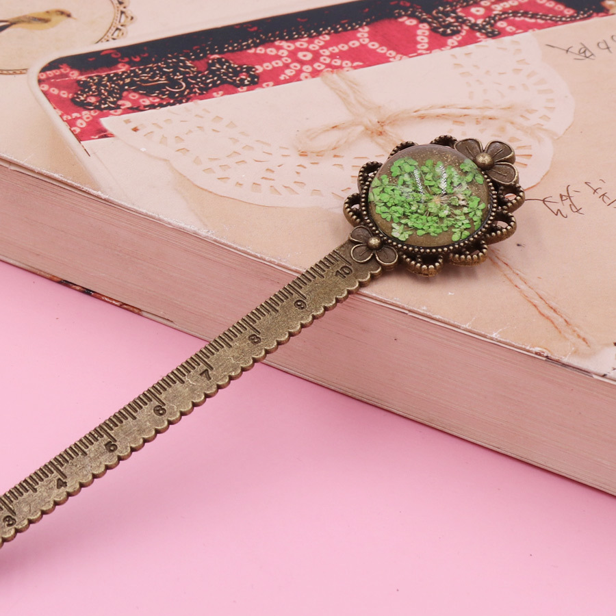 Marcador de flores de aleación-Verde