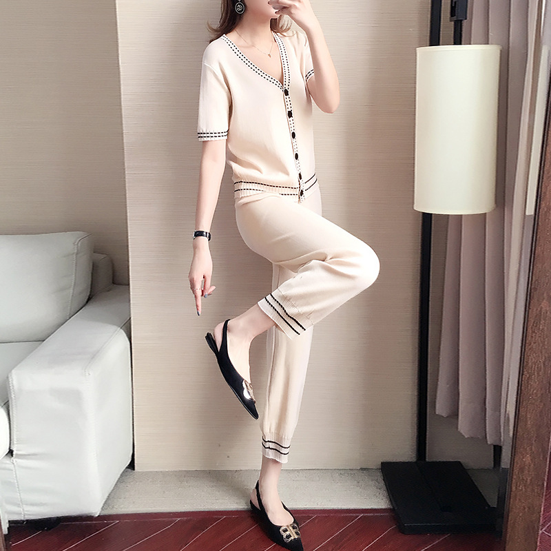 Costume femme en Tricot de soie glacée - Ref 3335051 Image 3