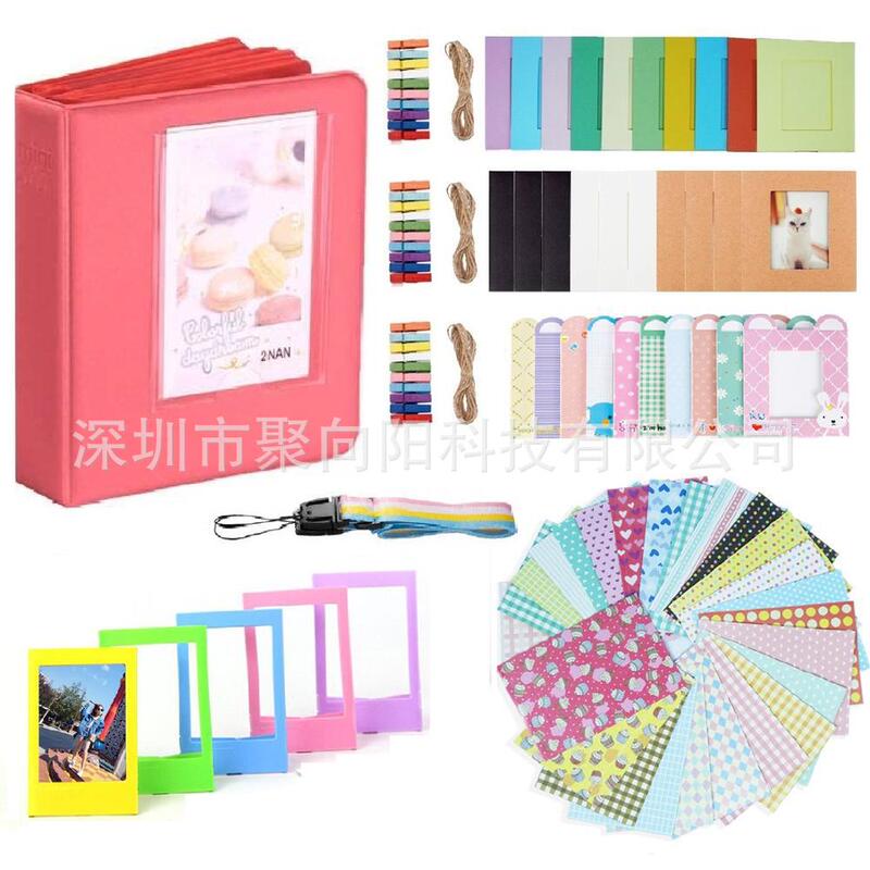 Factory direct Polaroid camera accessories 8-piece camera bag stickers photo album Polaroid camera accessories