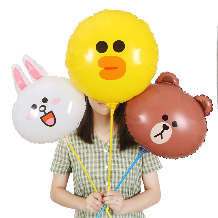 WeChat pushing street drainage activity Small gift 18 -inch cartoon…