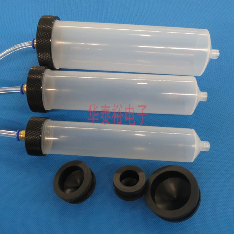 Дегулируй шприц 100CC/200CC/300CC металлический клей шприц разъем/адаптер алюминиевый колпачок