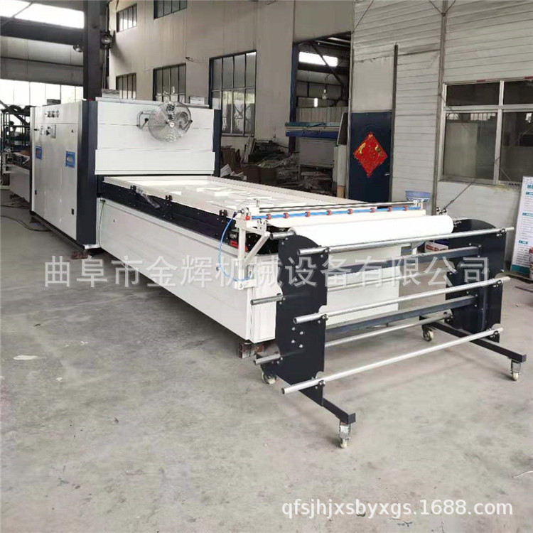 套装门全自动PVC吸塑机 单工位真空覆膜机 门边覆膜机 低价直销