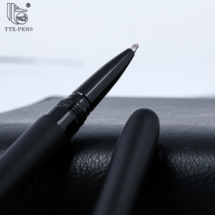 Black metal elite rollerball pen, custom-made, Birthday gift
