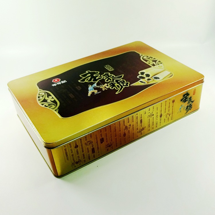 通用大号饼干金属盒月饼礼盒新年礼品包装马口铁盒 礼品赠品铁盒