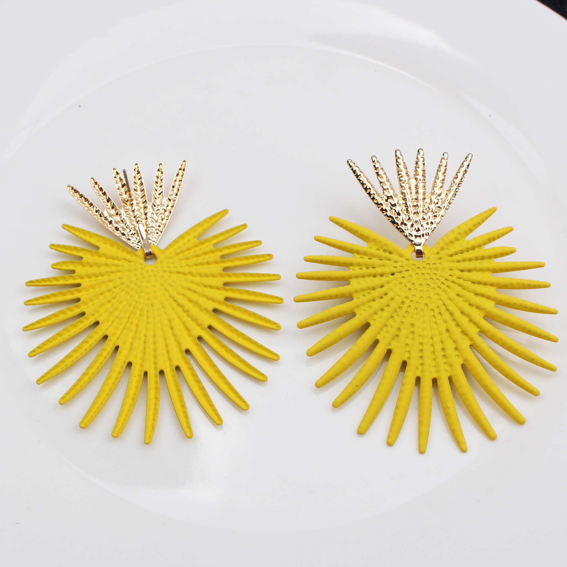 Fashion Geometric Alloy Plating Women's Earrings display picture 4