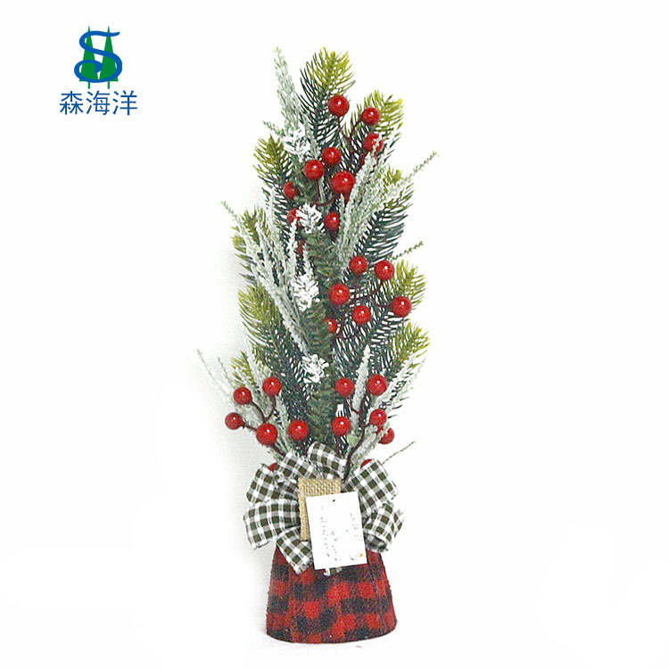 Ventas Directas de fábrica Nueva Navidad 12-18 pulgadas PVC Flor Artificial pequeños adornos decoración de Navidad