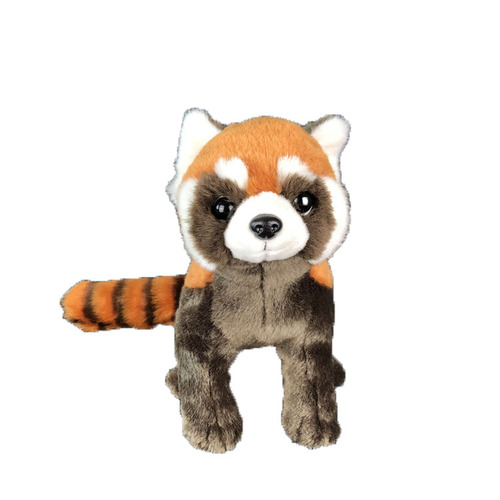 Foreign Trade Simulation Red Panda Plush Toy Figure Children's Plush Stuffed Animal Gift Doll Decor