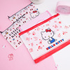 Genuine cartoon storage bag with zipper for folders