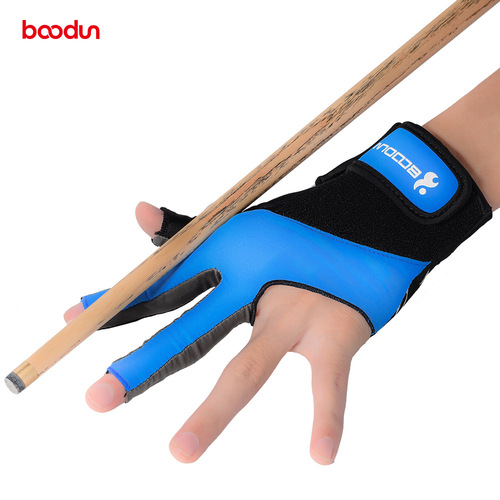 BOODUN/Boton billiards three-finger gloves accessories high elasticity comfortable sweat-absorbent Lycra billiards gloves single pack