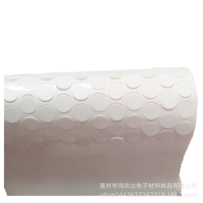 黑色硅胶密封垫片白色硅胶胶垫圈透明圆形实心圆自粘硅胶脚垫