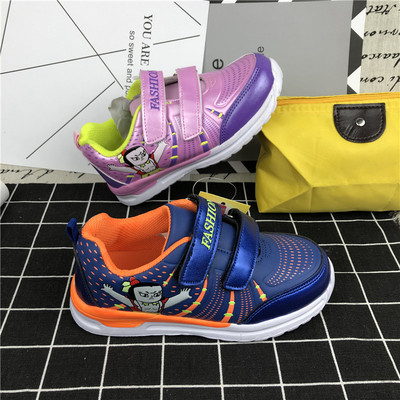 new pattern children gym shoes Fujian Versatile children's shoes Handle Stock 5907 February 12 Day
