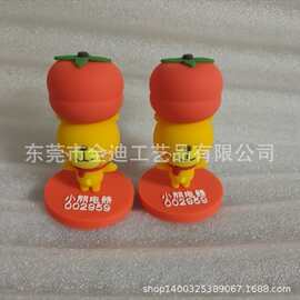 工厂低价定做PVC小熊汽车摆件滴胶广告礼品摆件家居摆件钥匙扣