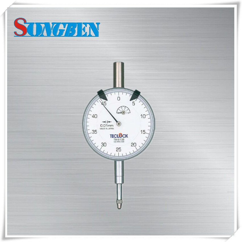 日本原装TECLOCK 0.01mm标准型百分表TM-5106