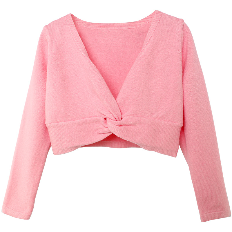 Ropa de práctica de baile suéter de mujer Ropa de baile de cuerpo adulto Ropa de baile de ballet chaqueta de manga larga caliente superior Otoño e Invierno