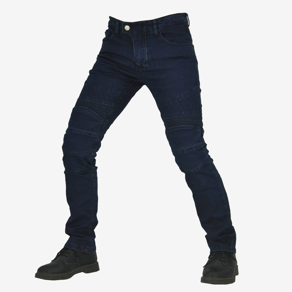 Fábrica al por mayor retro pantalones casuales pantalones de la motocicleta de los hombres pantalones de moto al aire libre estiramiento pantalones de ciclismo resistentes a la caída