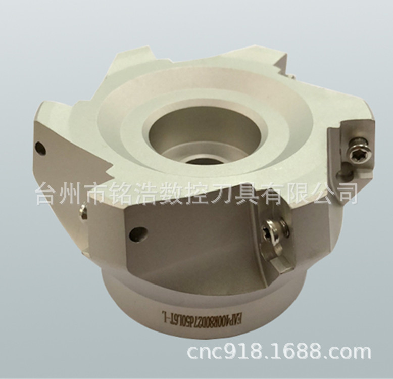 精铣数控CNC刀具KM12 50-22-4T-L可转位45度反转刀盘