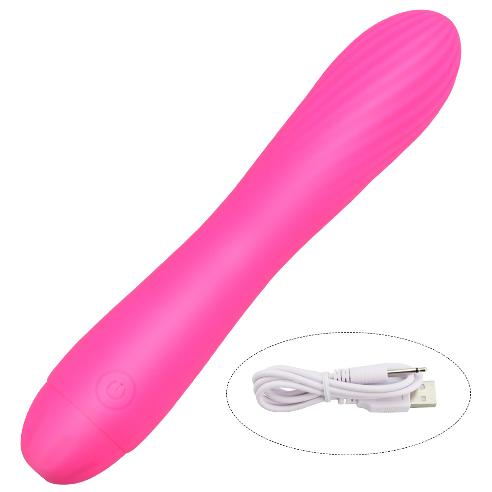 USB carga 10-frecuencia silicona AV vibrador hembra flirting masturbación dispositivo adulto juguetes sexuales fuente fabricante