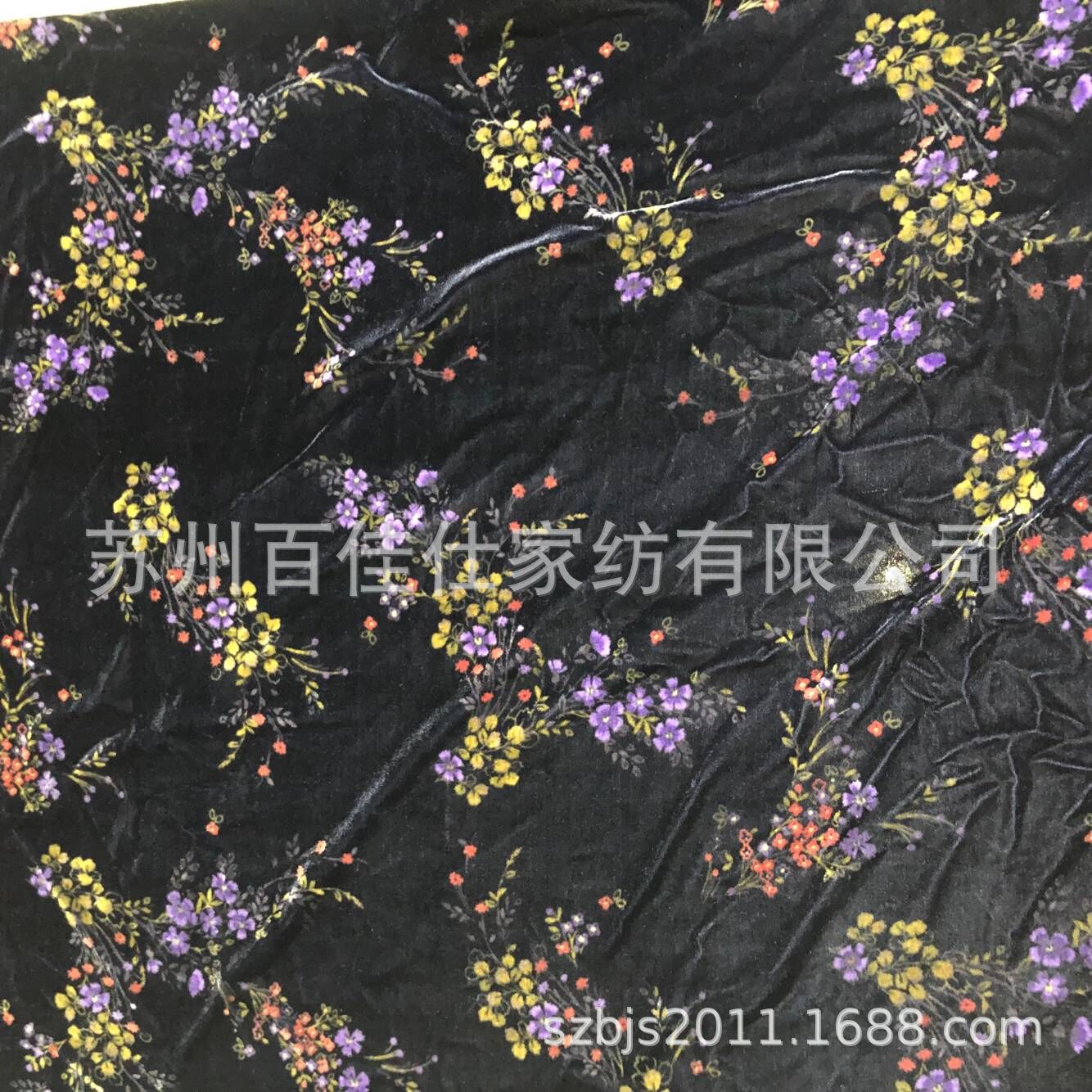 长期供应各种丝绒烂花印花及烂花绡  底部 锦纶 真丝  涤纶等面料