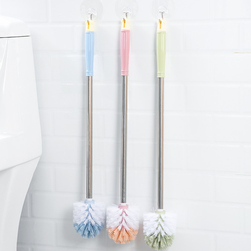 Home bathroom toilet brush, no dead angle toilet brush cleaning tool, decontamination long handle toilet brush, toilet brush