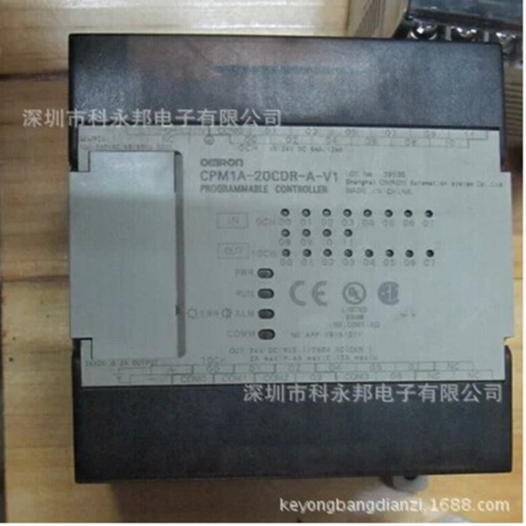 PLC可编程控制器CPM1A-20CDR-A-V1八成新以上 正品 图片仅供参考