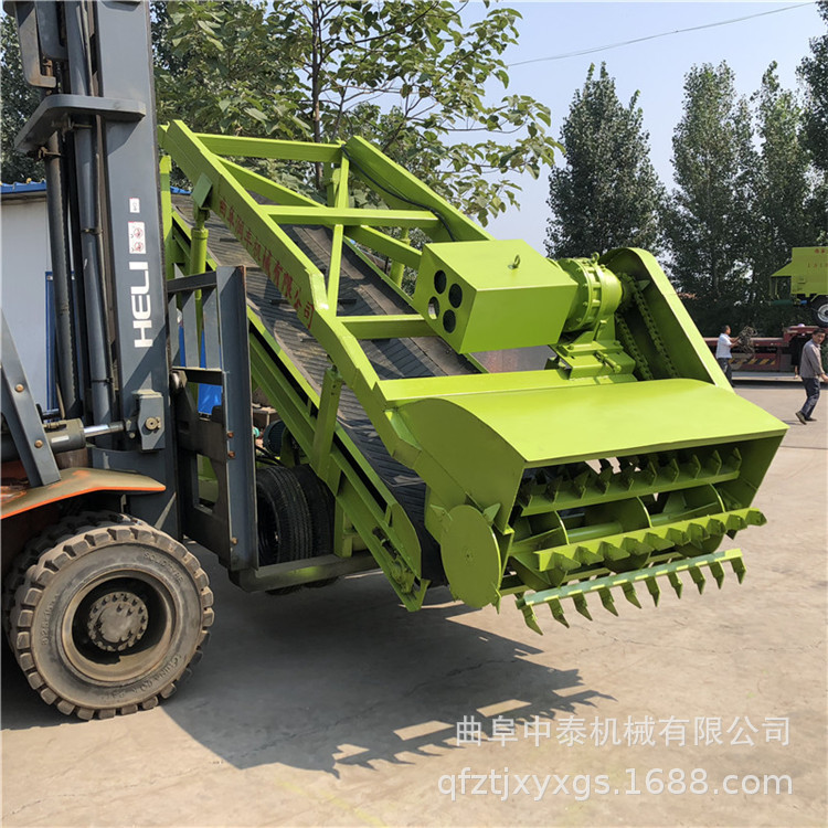 石家庄青贮取料机 液压升降高空扒草机