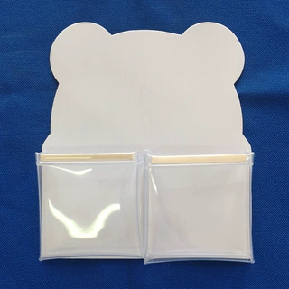 厂家直销  透明PVC 16.5*19厘米 磁性文件袋 笔袋 款式加工 批发