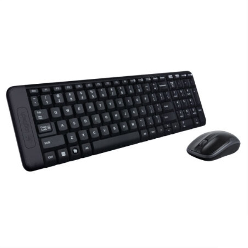 En stock Logitech mk220 teclado inalámbrico y traje de ratón de escritorio portátil Oficina teclado y ratón