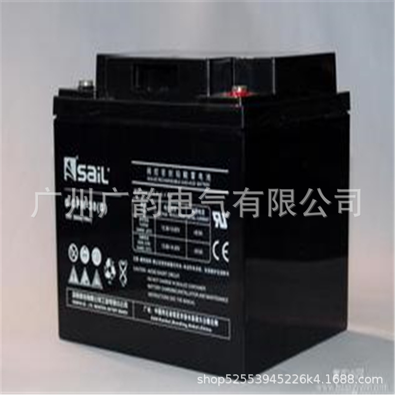 风帆蓄电池6-GFM-24 送连接线12v24ah蓄电池 厂家报价