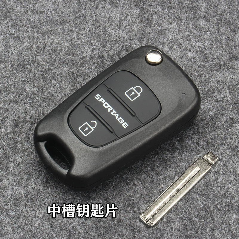 Suitable for modern key shell IX30 Rena Kia Lion Running Auto Folding Remote Control Key Shell