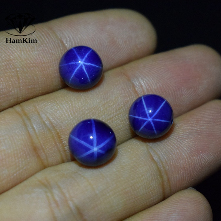 圆珠 星光石穿孔
