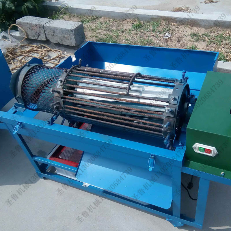 鮮核桃去皮機(jī)內(nèi)部