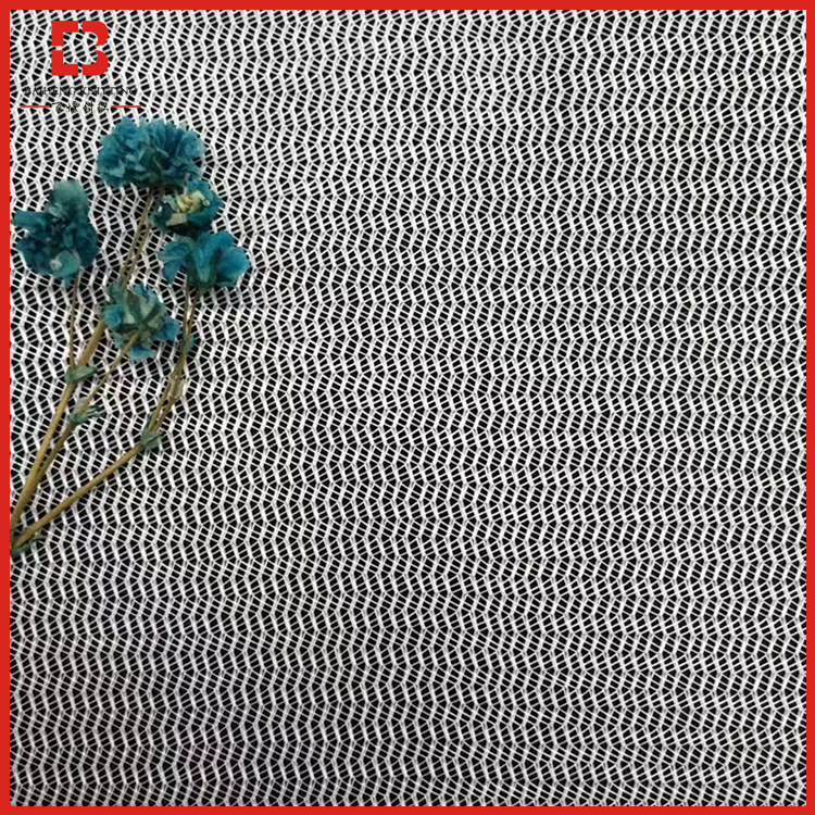 可再生50D弯纹平布水波纹网布 波浪纹网布洗衣袋网眼布包边条网布