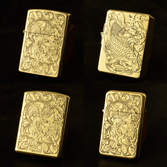 Zorro kerosene lighter 915 902 912 909 laser engraving pattern men's gift lighter