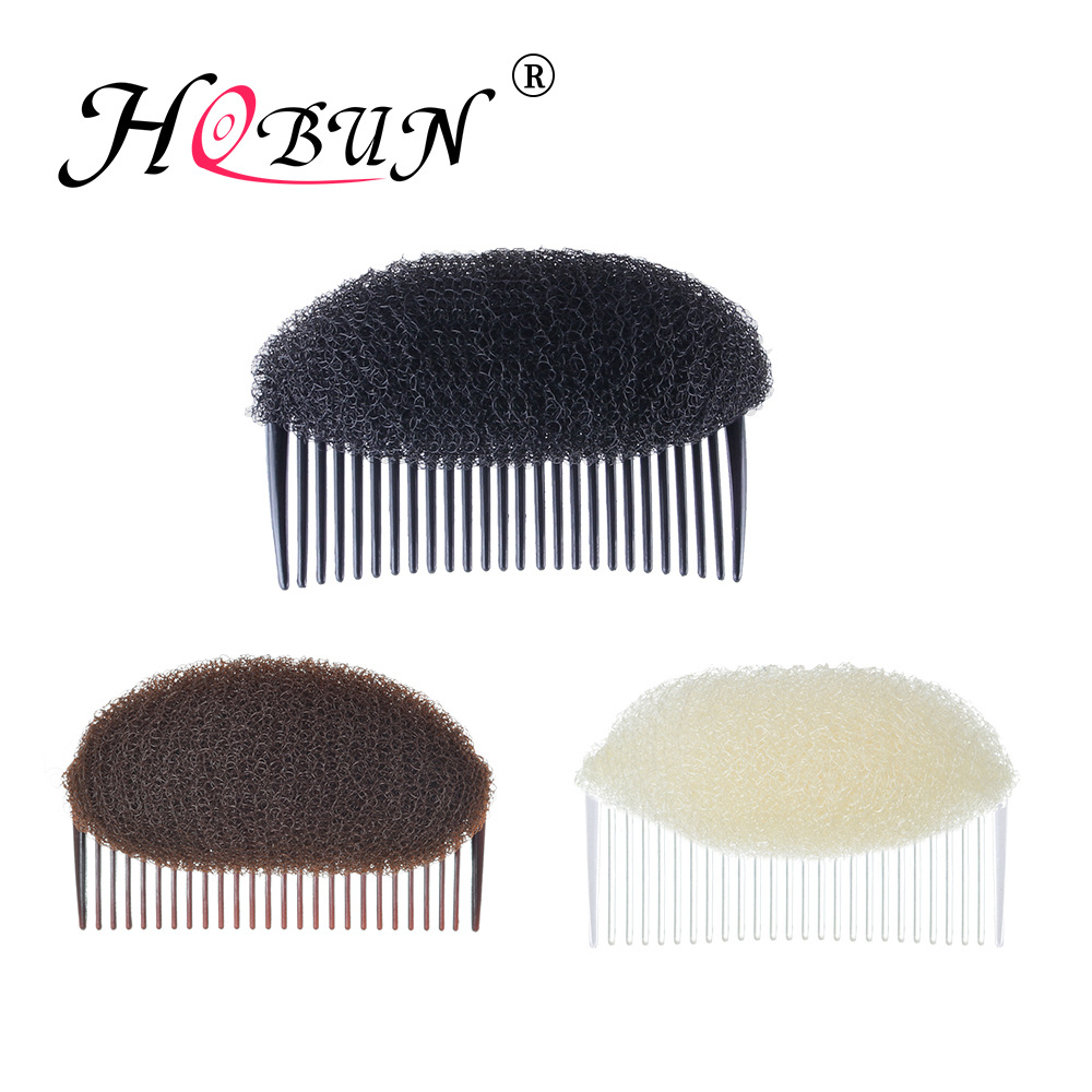 廠家直銷26齒發梳墊發器 法式公主頭發根增高盤發器 劉海蓬松工具