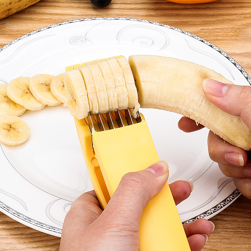 厂价 香蕉切 创意厨房工具切火腿器 青瓜切片器切果器