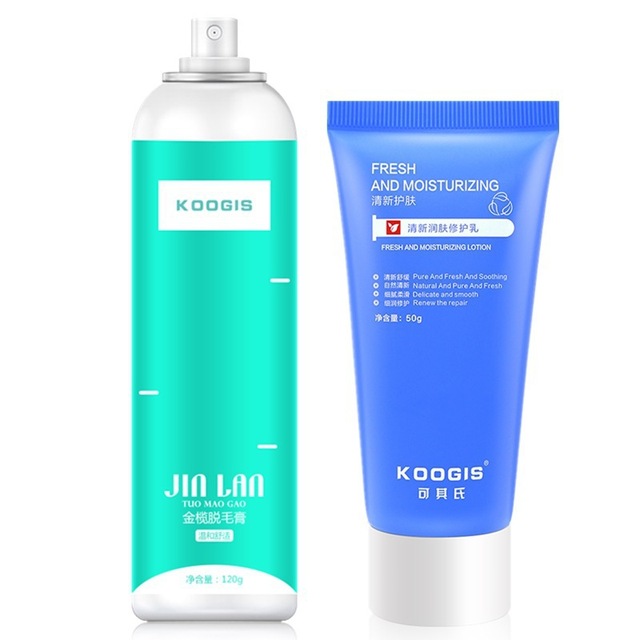 Koogis金揽脱毛膏 修护乳男女士全身去手毛腋下腿毛慕斯泡沫喷雾 价格 厂家 哪里买 我有货 B 5yoho Cn