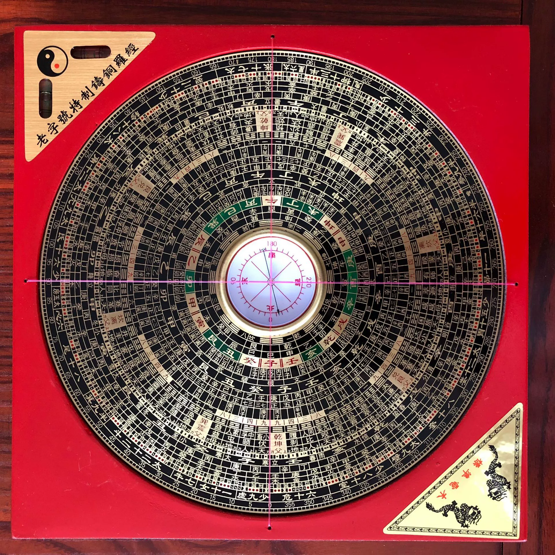 ♤Feng Shui Pan Профессиональный компас 2 дюйма 3 дюйма 5 дюймов 6 дюймов 8 дюймов 10 дюймов чистая медь комплексный компас метр высокая точность