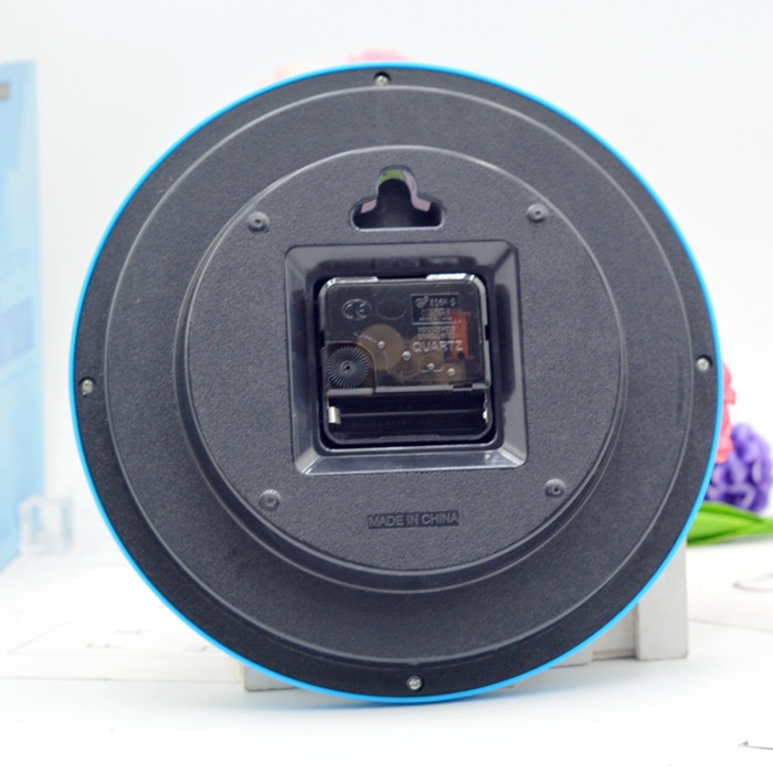 Reloj al por mayor 9 pulgadas luminoso mudo redondo Reloj de pared simple decoración del hogar moda sala de estar Reloj de pared