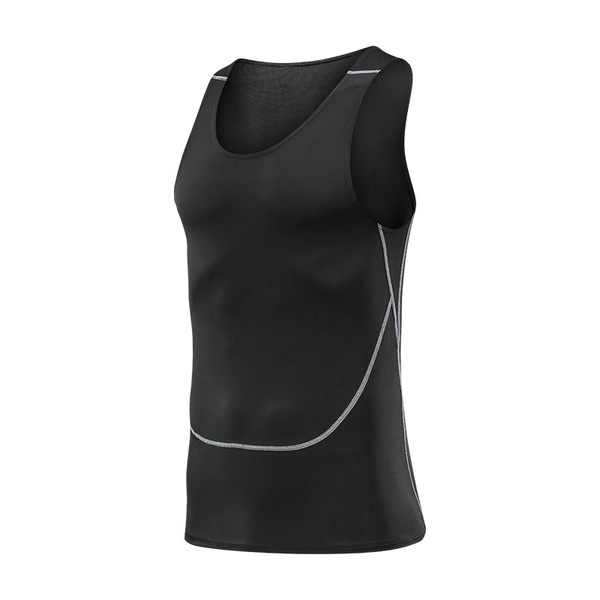 Quick dry elastic vest for gym for training