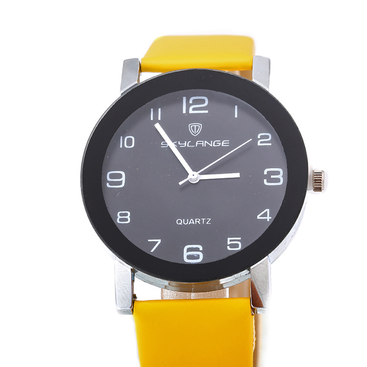 Casual Color Sólido Hebilla Cuarzo Relojes Hombre display picture 14