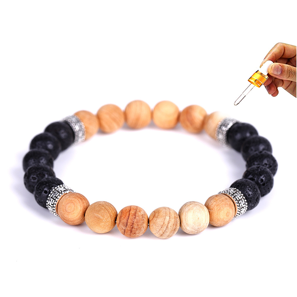 8mm Aromatherapy Wooden Beads Essential...