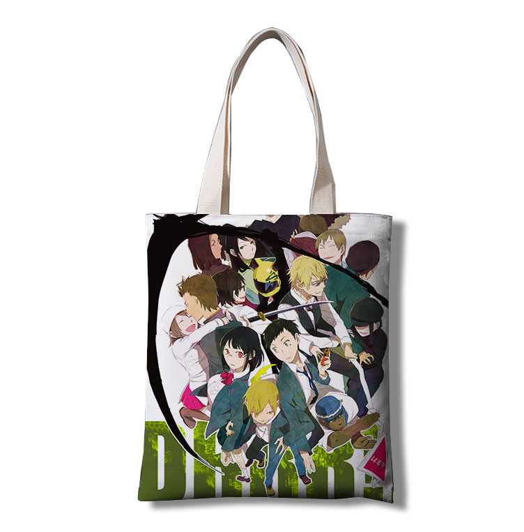 无头骑士异闻录  帆布袋 双面印制跨境外贸亚马逊 速卖通欧美周边