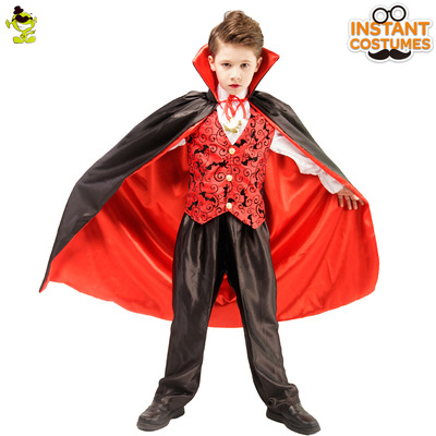 Halloween scary children cosplay clothing masquerade cosplay costume stage costumes vampire cosplay outfits for boy