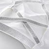 Silk breathable silver sexy tube top, sports protective underware, underwear, “Frozen”