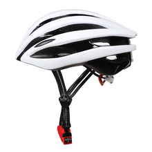 新款自行車帶燈頭盔騎行頭盔山地頭盔戶外用品新款山地車頭盔