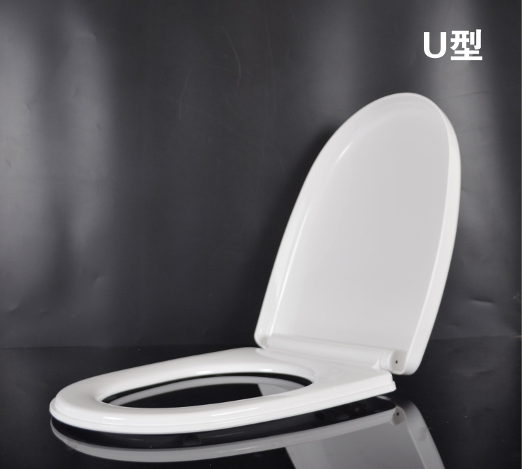 One-button toilet seat cover, universal thickened toilet seat cover, old-fashioned household flush toilet seat cover, toilet accessories undefined