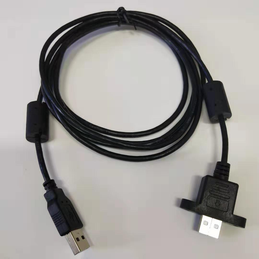 Revolution Double ring USB Shield data line high speed Transmission Anti-interference Length 2