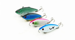 30個塑料魚路亞餌套裝 米諾波爬鉛筆昆蟲VIB硬餌假餌擬餌組合漁具