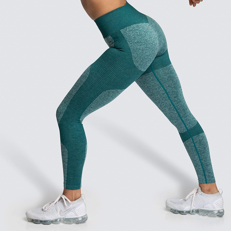 Seamless Knitted Hip Sweat-Absorbent Yoga Pants NSLX9001